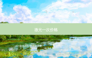 激光一次价格