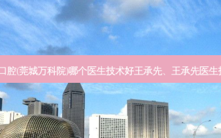 东莞利尔口腔(莞城万科院)哪个医生技术好王承先、王承先医生技术！