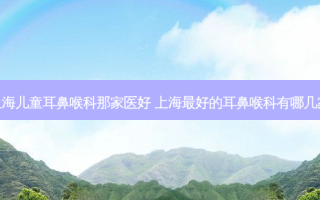 上海儿童耳鼻喉科那家医好 上海好的耳鼻喉科有哪几家