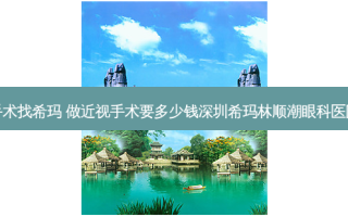 近视矫正手术找希玛 做近视手术要多少钱深圳希玛林顺潮眼科医院收费怎样