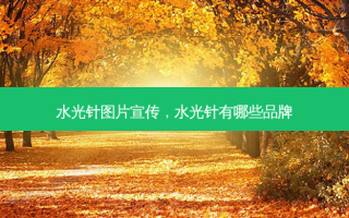 水光针图片宣传，水光针有哪些品牌
