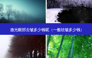 激光眼部去皱多少钱呢（一般祛皱多少钱）
