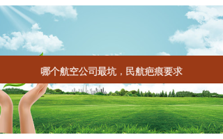 哪个航空公司 *** 坑，民航疤痕要求