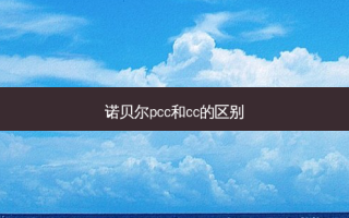 诺贝尔pcc和cc的区别