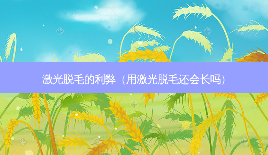 激光脱毛的利弊(用激光脱毛还会长吗)-第1张图片-容颜讯 激光脱毛的利弊(用激光脱毛还会长吗)-第1张图片-容颜讯