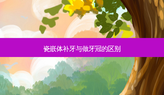 瓷嵌体补牙与做牙冠的区别-第1张图片-容颜讯 瓷嵌体补牙与做牙冠的区别-第1张图片-容颜讯