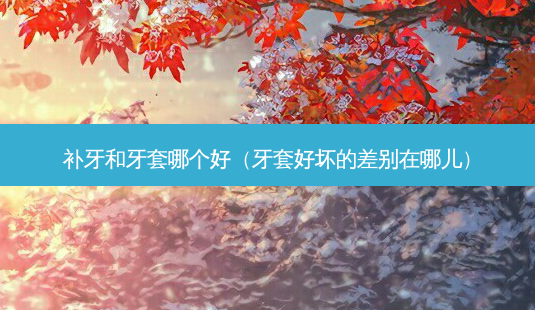 补牙和牙套哪个好(牙套好坏的差别在哪儿)-第1张图片-容颜讯 补牙和牙套哪个好(牙套好坏的差别在哪儿)-第1张图片-容颜讯