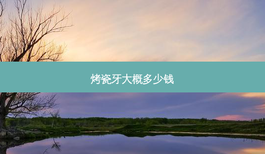 烤瓷牙大概多少钱-第1张图片-容颜讯 烤瓷牙大概多少钱-第1张图片-容颜讯