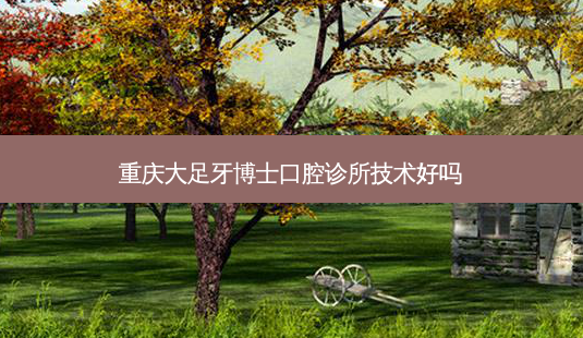 重庆大足牙博士口腔诊所技术好吗-第1张图片-容颜讯