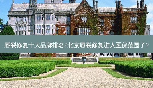 唇裂修复十大品牌排名?北京唇裂修复进入医保范围了?-第1张图片-容颜讯