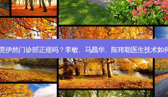 东莞伊然门诊部正规吗?李敏、马昌华、陈玮聪医生技术如何?-第1张图片-容颜讯 东莞伊然门诊部正规吗?李敏、马昌华、陈玮聪医生技术如何?-第1张图片-容颜讯