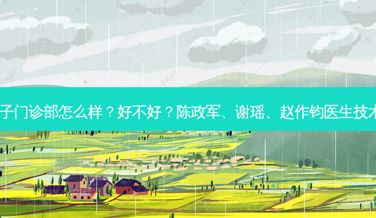 赣州叶子门诊部怎么样?好不好?陈政军、谢瑶、赵作钧医生技术!-第1张图片-容颜讯 赣州叶子门诊部怎么样?好不好?陈政军、谢瑶、赵作钧医生技术!-第1张图片-容颜讯