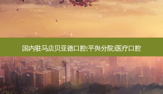 国内驻马店贝亚德口腔(平舆分院)医疗口腔-第1张图片-容颜讯 国内驻马店贝亚德口腔(平舆分院)医疗口腔-第1张图片-容颜讯