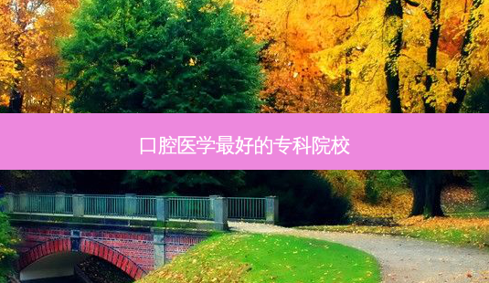 口腔医学好的专科院校-第1张图片-容颜讯 口腔医学好的专科院校-第1张图片-容颜讯