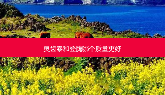 奥齿泰和登腾哪个质量更好-第1张图片-容颜讯 奥齿泰和登腾哪个质量更好-第1张图片-容颜讯