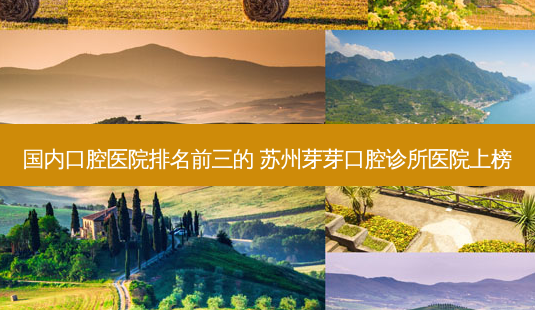 国内口腔医院排名前三的 苏州芽芽口腔诊所医院上榜-第1张图片-容颜讯 国内口腔医院排名前三的 苏州芽芽口腔诊所医院上榜-第1张图片-容颜讯