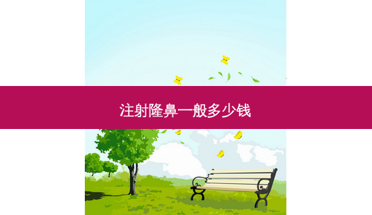 注射隆鼻一般多少钱-第1张图片-容颜讯 注射隆鼻一般多少钱-第1张图片-容颜讯