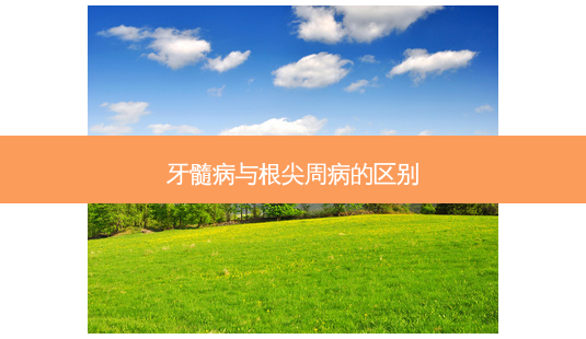 牙髓病与根尖周病的区别-第1张图片-容颜讯 牙髓病与根尖周病的区别-第1张图片-容颜讯