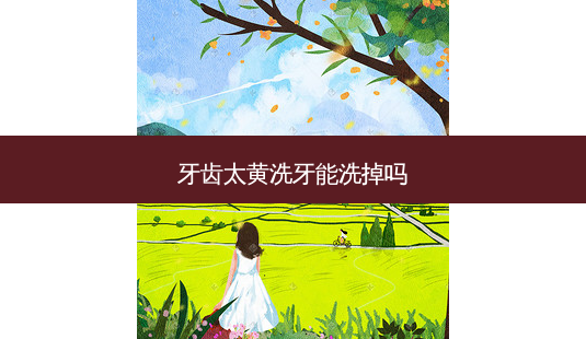 牙齿太黄洗牙能洗掉吗-第1张图片-容颜讯 牙齿太黄洗牙能洗掉吗-第1张图片-容颜讯