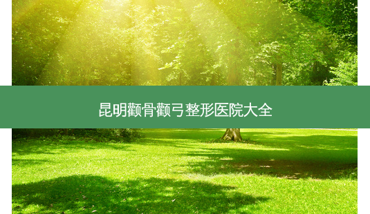 昆明颧骨颧弓整形医院大全-第1张图片-容颜讯 昆明颧骨颧弓整形医院大全-第1张图片-容颜讯