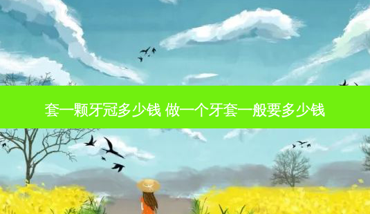 套一颗牙冠多少钱 做一个牙套一般要多少钱-第1张图片-容颜讯