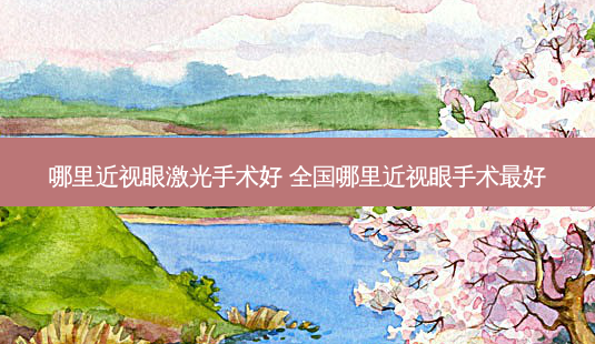 哪里近视眼激光手术好 全国哪里近视眼手术好-第1张图片-容颜讯
