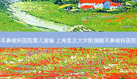 上海耳鼻喉科医院看儿童嘛 上海复旦大学附属眼耳鼻喉科医院好吗-第1张图片-容颜讯