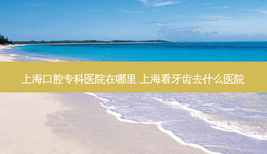 上海口腔专科医院在哪里 上海看牙齿去什么医院-第1张图片-容颜讯