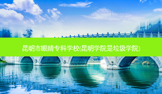 昆明市眼睛专科学校(昆明学院是垃圾学院)-第1张图片-容颜讯