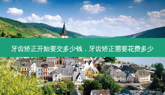 牙齿矫正开始要交多少钱,牙齿矫正需要花费多少-第1张图片-容颜讯 牙齿矫正开始要交多少钱,牙齿矫正需要花费多少-第1张图片-容颜讯
