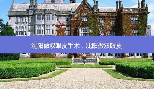 沈阳做双眼皮手术,沈阳做双眼皮-第1张图片-容颜讯 沈阳做双眼皮手术,沈阳做双眼皮-第1张图片-容颜讯