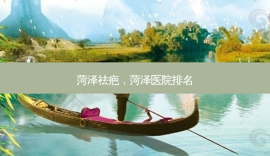 菏泽祛疤，菏泽医院排名-第1张图片-容颜讯