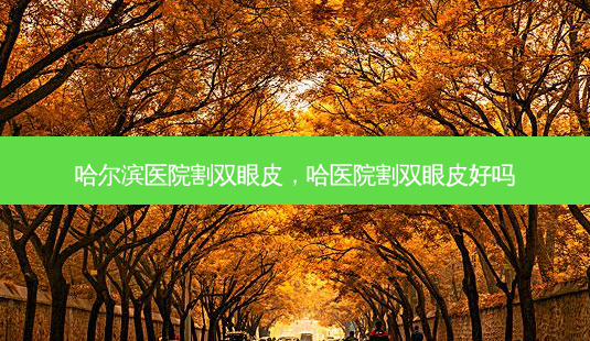 哈尔滨医院割双眼皮，哈医院割双眼皮好吗-第1张图片-容颜讯