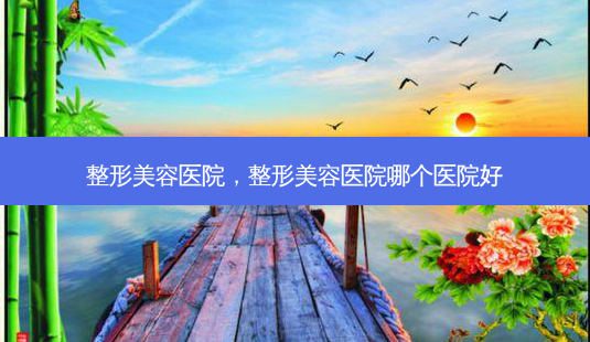 整形美容医院,整形美容医院哪个医院好-第1张图片-容颜讯 整形美容医院,整形美容医院哪个医院好-第1张图片-容颜讯
