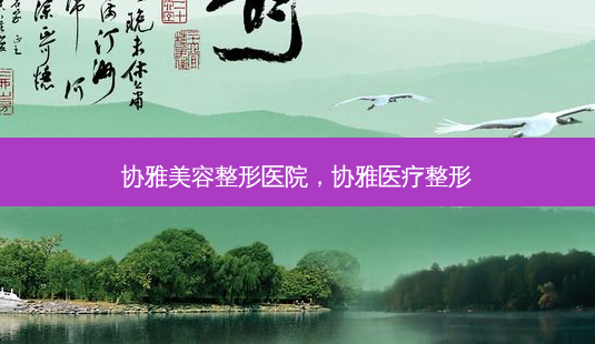 协雅美容整形医院，协雅医疗整形-第1张图片-容颜讯