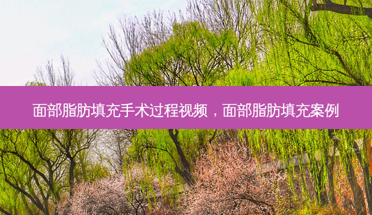 面部脂肪填充手术过程视频,面部脂肪填充案例-第1张图片-容颜讯 面部脂肪填充手术过程视频,面部脂肪填充案例-第1张图片-容颜讯