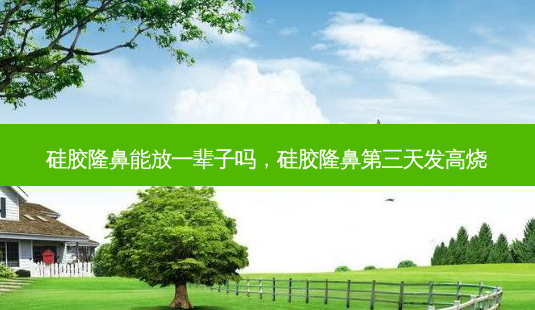 硅胶隆鼻能放一辈子吗，硅胶隆鼻第三天发高烧-第1张图片-容颜讯