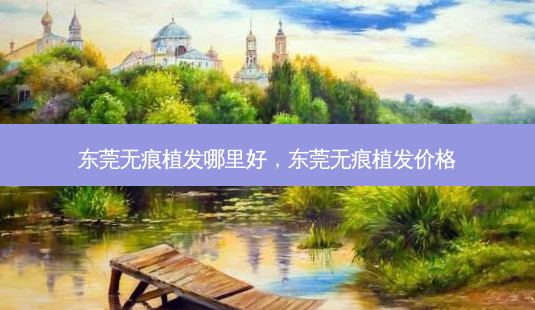 东莞无痕植发哪里好，东莞无痕植发价格-第1张图片-容颜讯