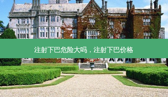 注射下巴危险大吗,注射下巴价格-第1张图片-容颜讯 注射下巴危险大吗,注射下巴价格-第1张图片-容颜讯