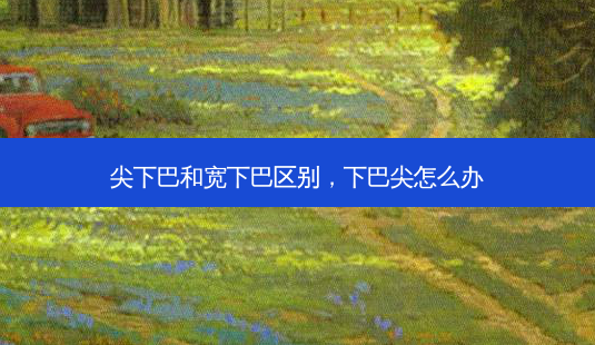 尖下巴和宽下巴区别,下巴尖怎么办-第1张图片-容颜讯 尖下巴和宽下巴区别,下巴尖怎么办-第1张图片-容颜讯