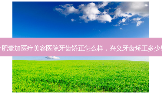 合肥壹加医疗美容医院牙齿矫正怎么样，兴义牙齿矫正多少钱-第1张图片-容颜讯