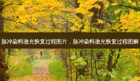 脉冲染料激光恢复过程图片，脉冲染料激光恢复过程图解-第1张图片-容颜讯