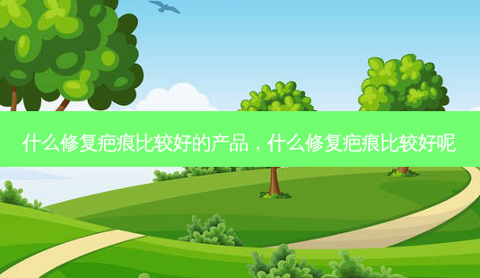什么修复疤痕比较好的产品，什么修复疤痕比较好呢-第1张图片-容颜讯
