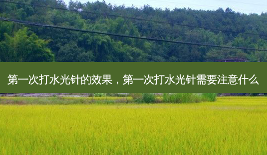 第一次打水光针的效果,第一次打水光针需要注意什么-第1张图片-容颜讯 第一次打水光针的效果,第一次打水光针需要注意什么-第1张图片-容颜讯