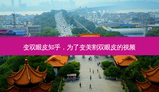 变双眼皮知乎，为了变美割双眼皮的视频-第1张图片-容颜讯