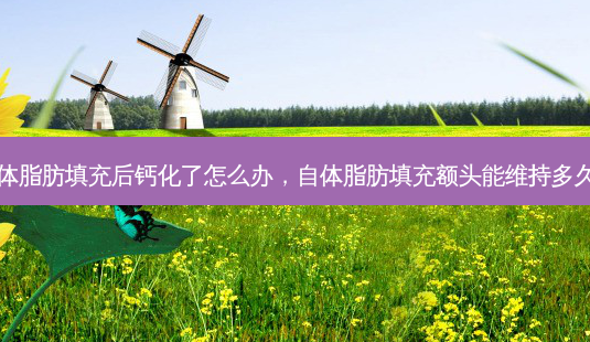 自体脂肪填充后钙化了怎么办,自体脂肪填充额头能维持多久呢-第1张图片-容颜讯 自体脂肪填充后钙化了怎么办,自体脂肪填充额头能维持多久呢-第1张图片-容颜讯