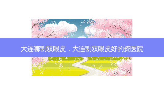 大连哪割双眼皮，大连割双眼皮好的资医院-第1张图片-容颜讯