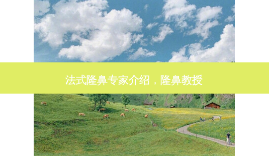 法式隆鼻专家介绍,隆鼻教授-第1张图片-容颜讯 法式隆鼻专家介绍,隆鼻教授-第1张图片-容颜讯