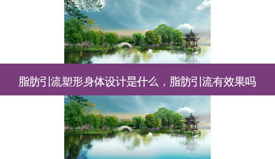 脂肪引流塑形身体设计是什么，脂肪引流有效果吗-第1张图片-容颜讯