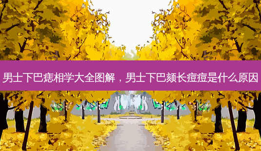 男士下巴痣相学大全图解,男士下巴颏长痘痘是什么原因-第1张图片-容颜讯 男士下巴痣相学大全图解,男士下巴颏长痘痘是什么原因-第1张图片-容颜讯